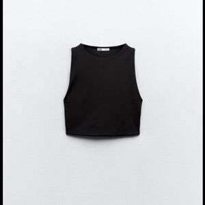 BNWT Zara Black Top